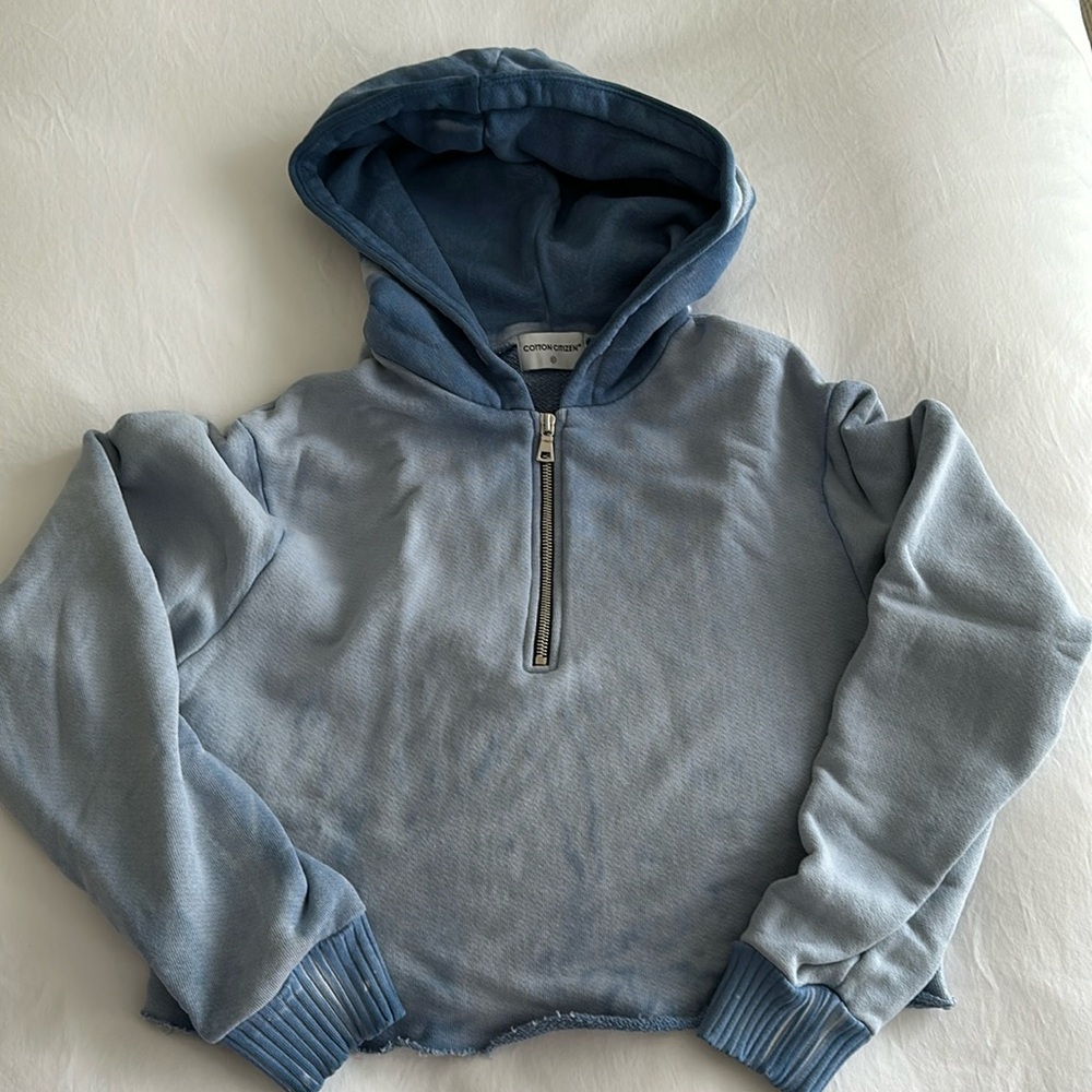 Blue sweatshirt